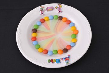 pelangi di piring