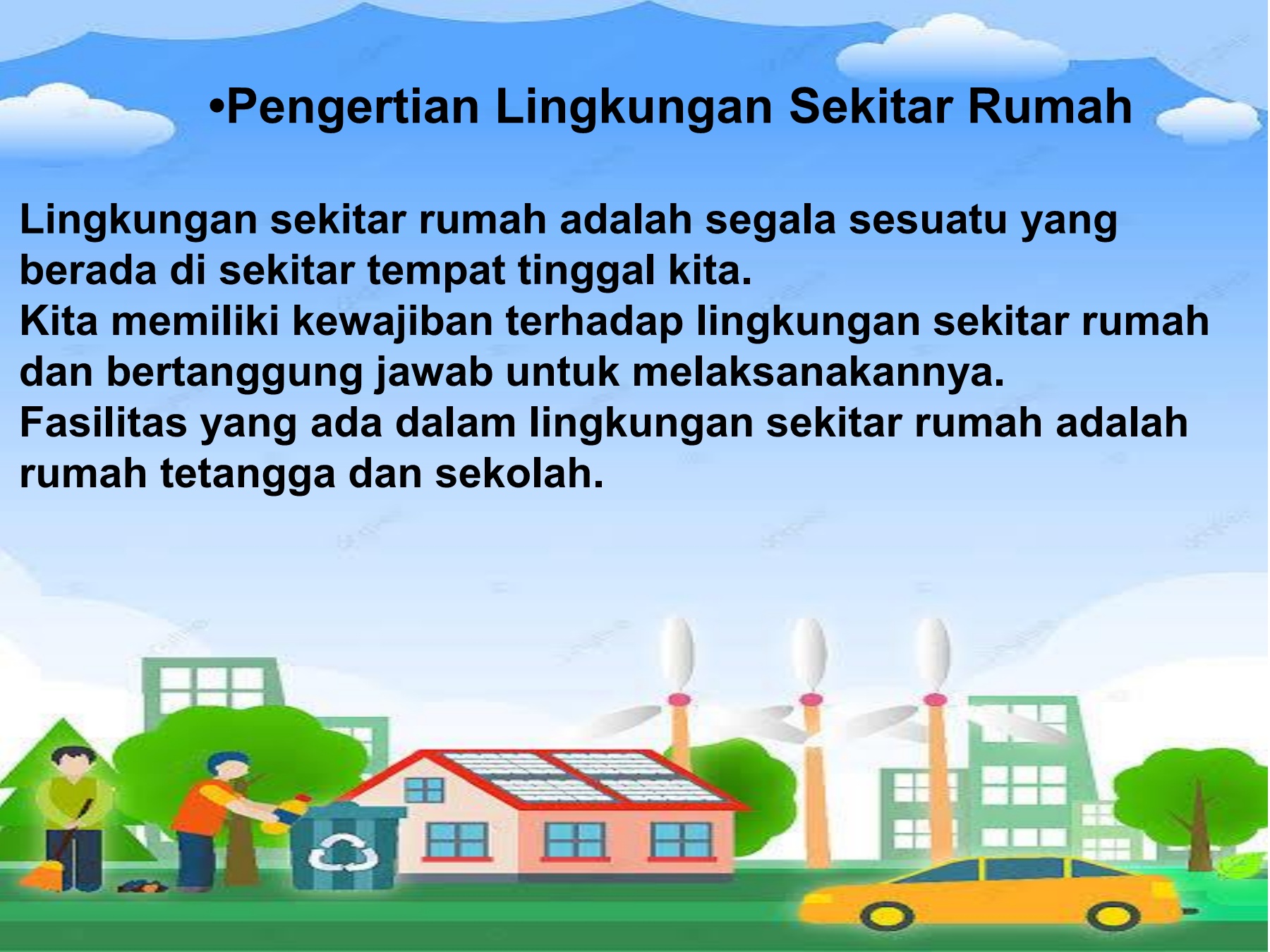 Pentingnya lingkungan sekitar bagi anak