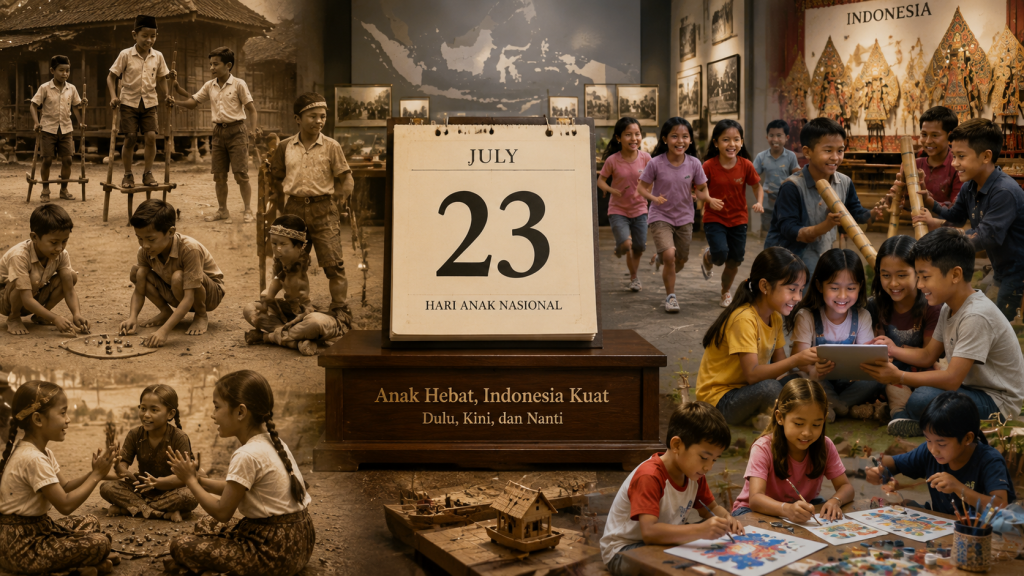 Hari Anak Nasional 23 Juli 2026 Usung Konsep Main Raya Anak Nusantara