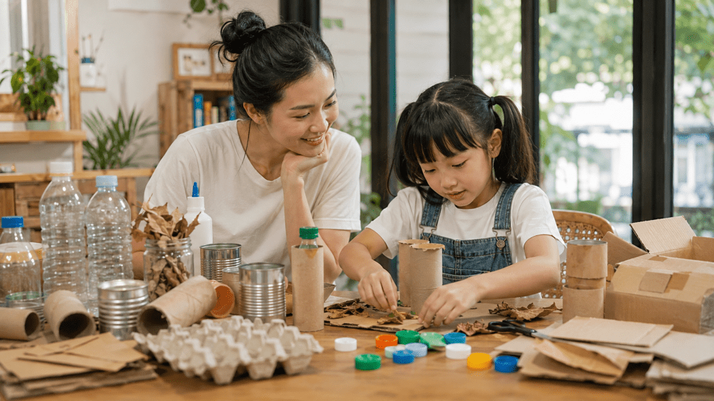 5 Aktivitas Kreatif Anakmu di Rumah Terinspirasi Isu Lingkungan