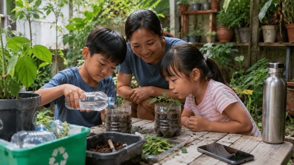 5 Aktivitas Kreatif Anakmu di Rumah Terinspirasi Isu Lingkungan