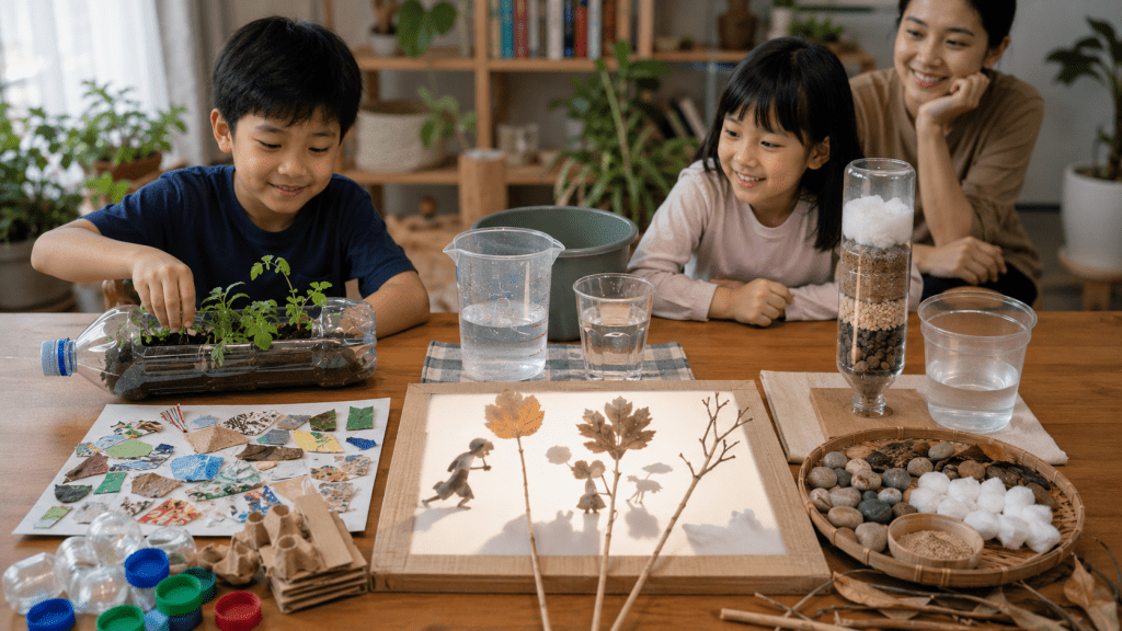 5 Aktivitas Kreatif Anakmu di Rumah Terinspirasi Isu Lingkungan