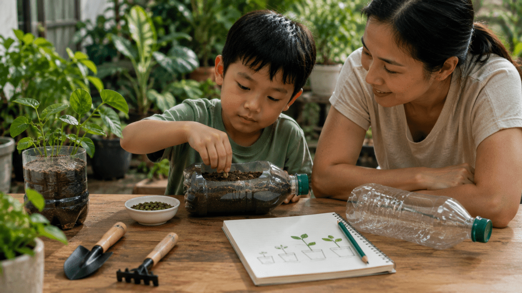 5 Aktivitas Kreatif Anakmu di Rumah Terinspirasi Isu Lingkungan